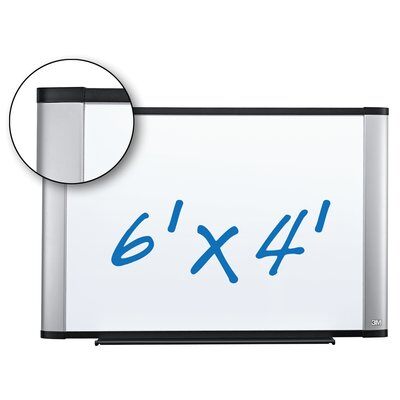 3M™ Porcelain Dry Erase Board P7248FA, 72 in x 48 in (182.8 cm x 121.9 cm) Magnetic